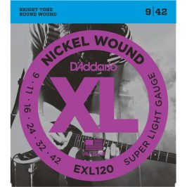 D'Addario EXL120 9-42 žice za električnu gitaru