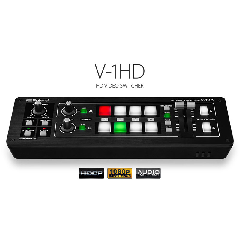Roland V-1HD Full HD 4channel Video Mixer