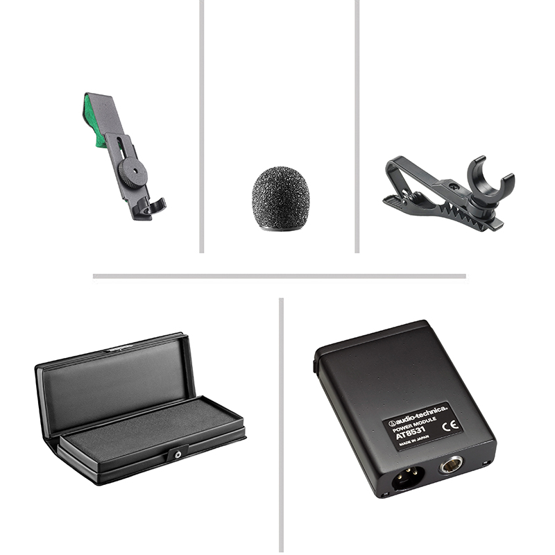 AudioTechnica AT831R Cardioid Condenser Lavalier Microphone Music