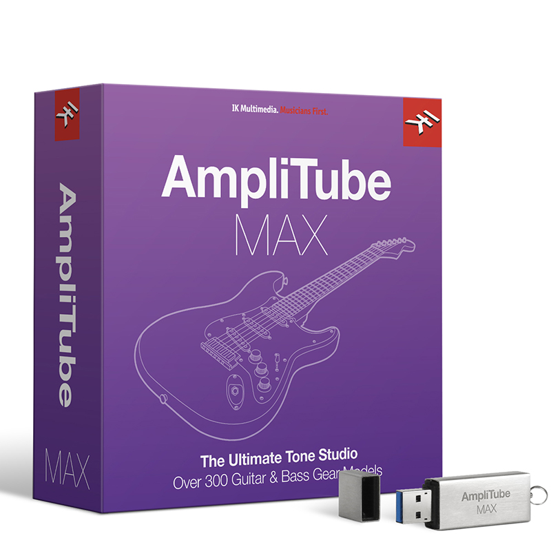 IK Multimedia AmpliTube MAX – CROSSGRADE from any previously purchased IK product