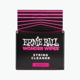 ernie ball 4277 wonder wipes string cleaner 6-pack