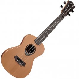 LAG TKU130C Concert slim arch ukulele.