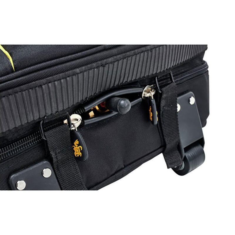 Housse GEWA Pour Archet De Violon Ou Alto - Protection Similicuir Noir - Fermeture Ruban