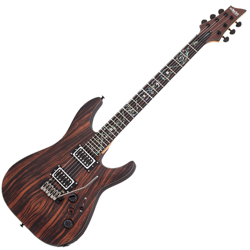 Schecter C-1 Exotic Ebony 3337 električna gitara