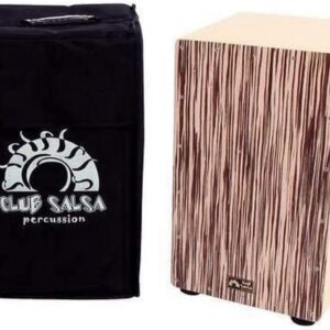 Cajon Club Salsa Zebrano Front Plate