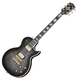 Gibson Les Paul Supreme Translucent Ebony Burst 1 Gibson Les Paul Supreme Translucent Ebony Burst 1