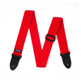 Dunlop D0701 Poly Red kaiš za gitaru