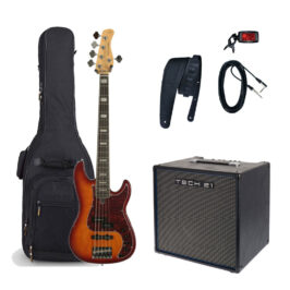 Sire Marcus Miller P7 5ST Tobacco Sunburst Tech21 paket Sire Marcus Miller P7 5ST Tobacco Sunburst Tech21 paket