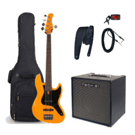 Sire Marcus Miller V3P 5ST Orange Tech21 paket Sire Marcus Miller V3P 5ST Orange Tech21 paket