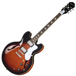Epiphone Bonehead Riviera, Dark Tobacco Sunburst 1 Epiphone Bonehead Riviera, Dark Tobacco Sunburst 1