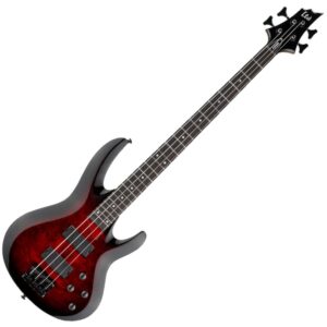 LTD B-204DX Red Burst 1