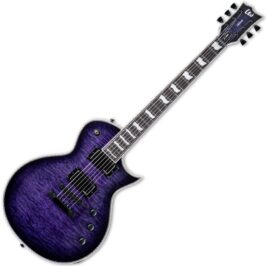 LTD EC-1000QM See Thru Purple Sunburst 1