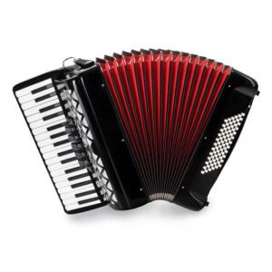 Classic Cantabile 72 Bass Accordion "Secondo V" Black