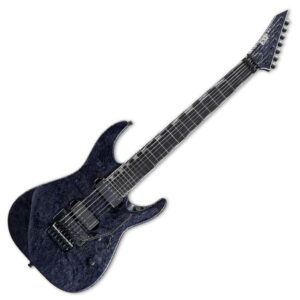 ESP M-II CTM 7 FR Liquid Metal Black Lava